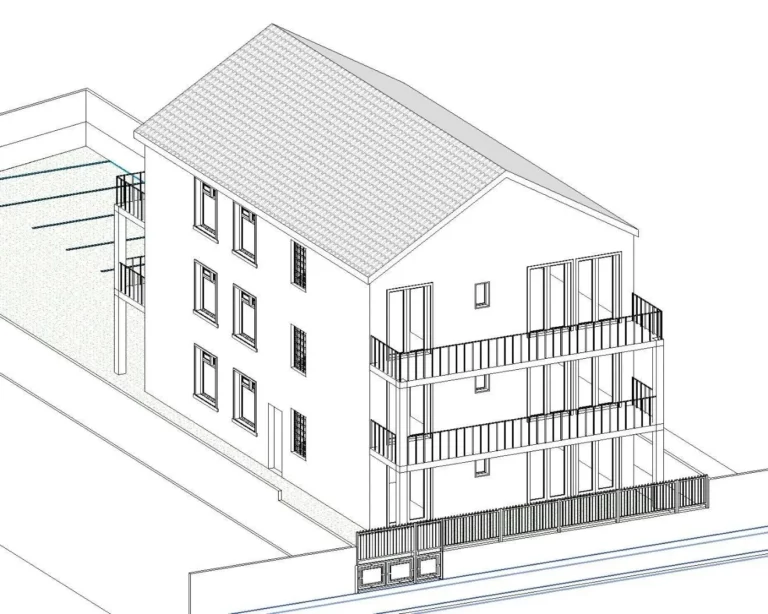 construction et création de 4 appartements